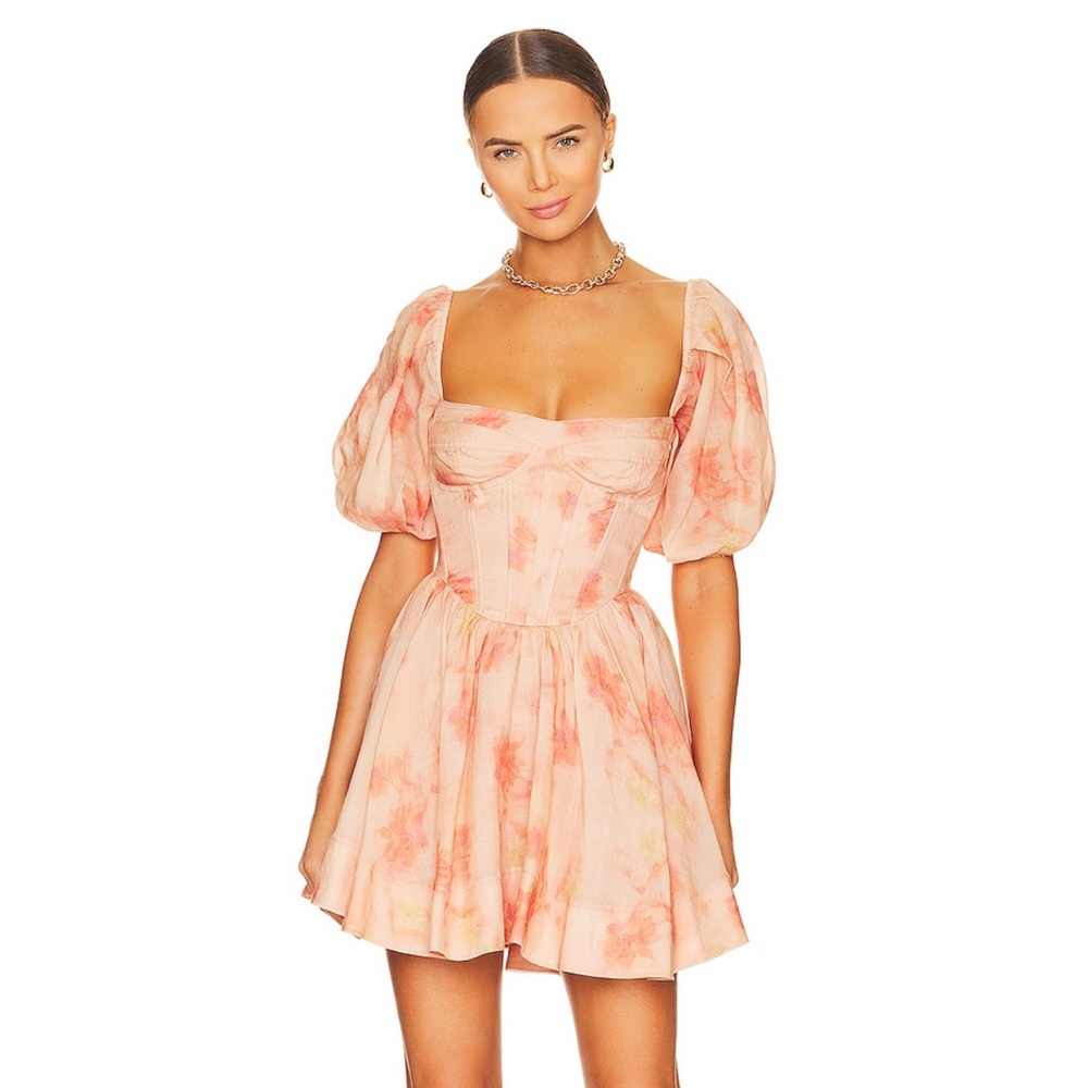 KIAH CORSET MINI DRESS - REVOLVE - never worn